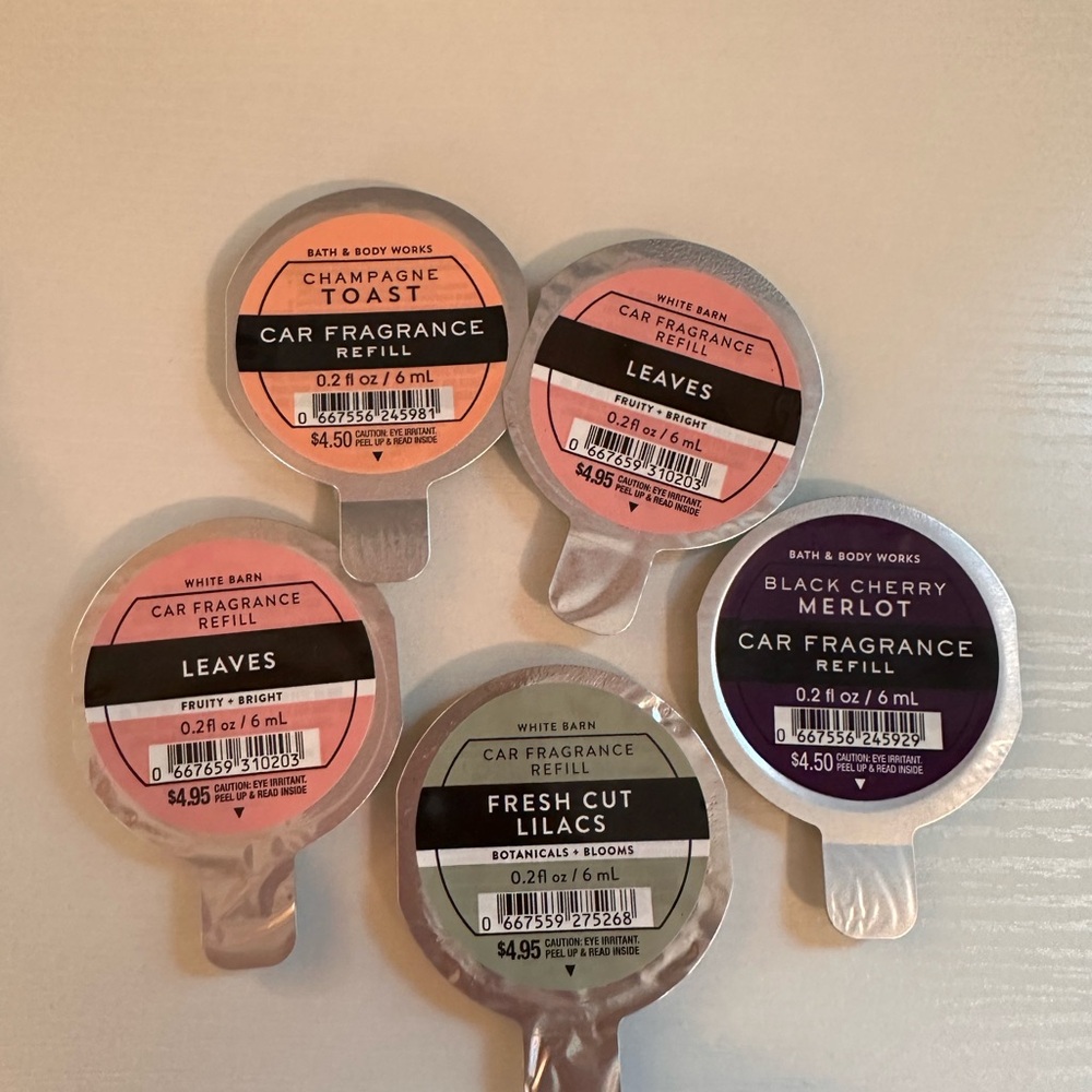 Bath & Body Works Car Fragrance Refill Collection